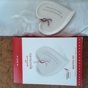 2015 Hallmark Susan G Komen for the Cure ornament.